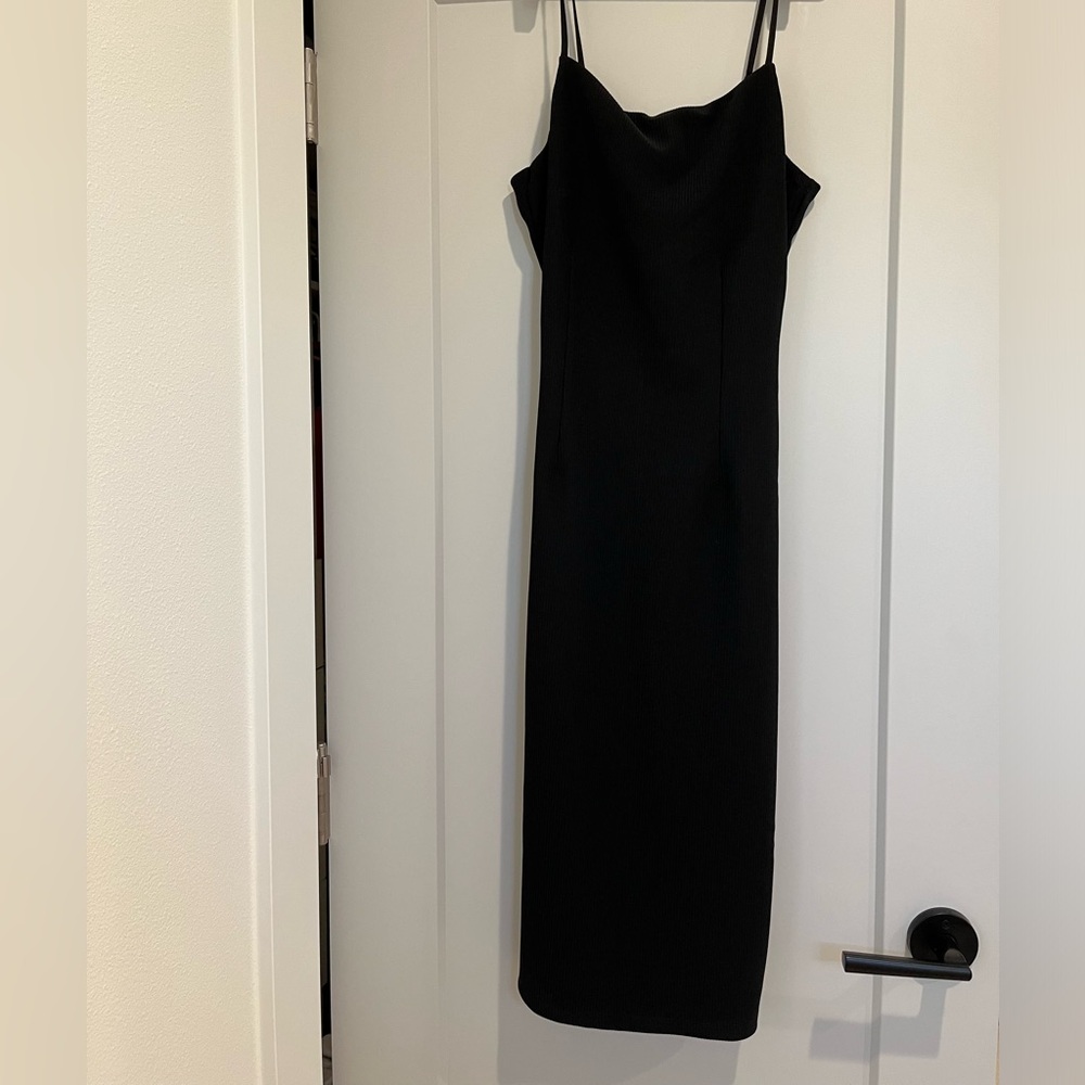 Open Edit Black Dress